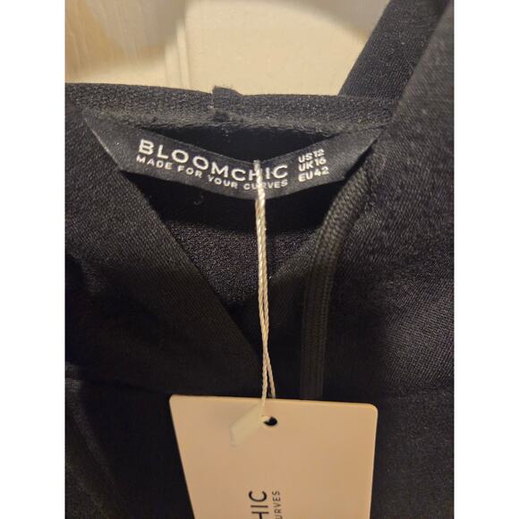 BloomChic Womens Colorblock Hoodie Sweatshirt Size US 12 NWT - Picture 3 of 4